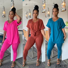 Load image into Gallery viewer, Lounging Around Legging Set
