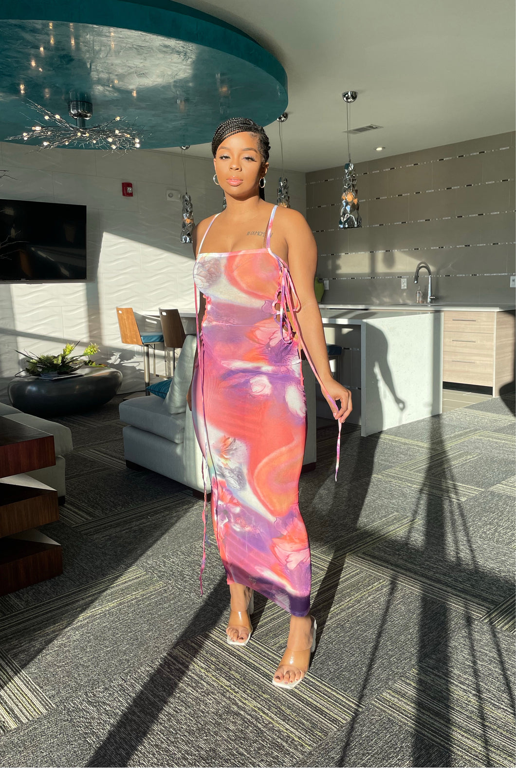 Can’t Resist Mesh Dress